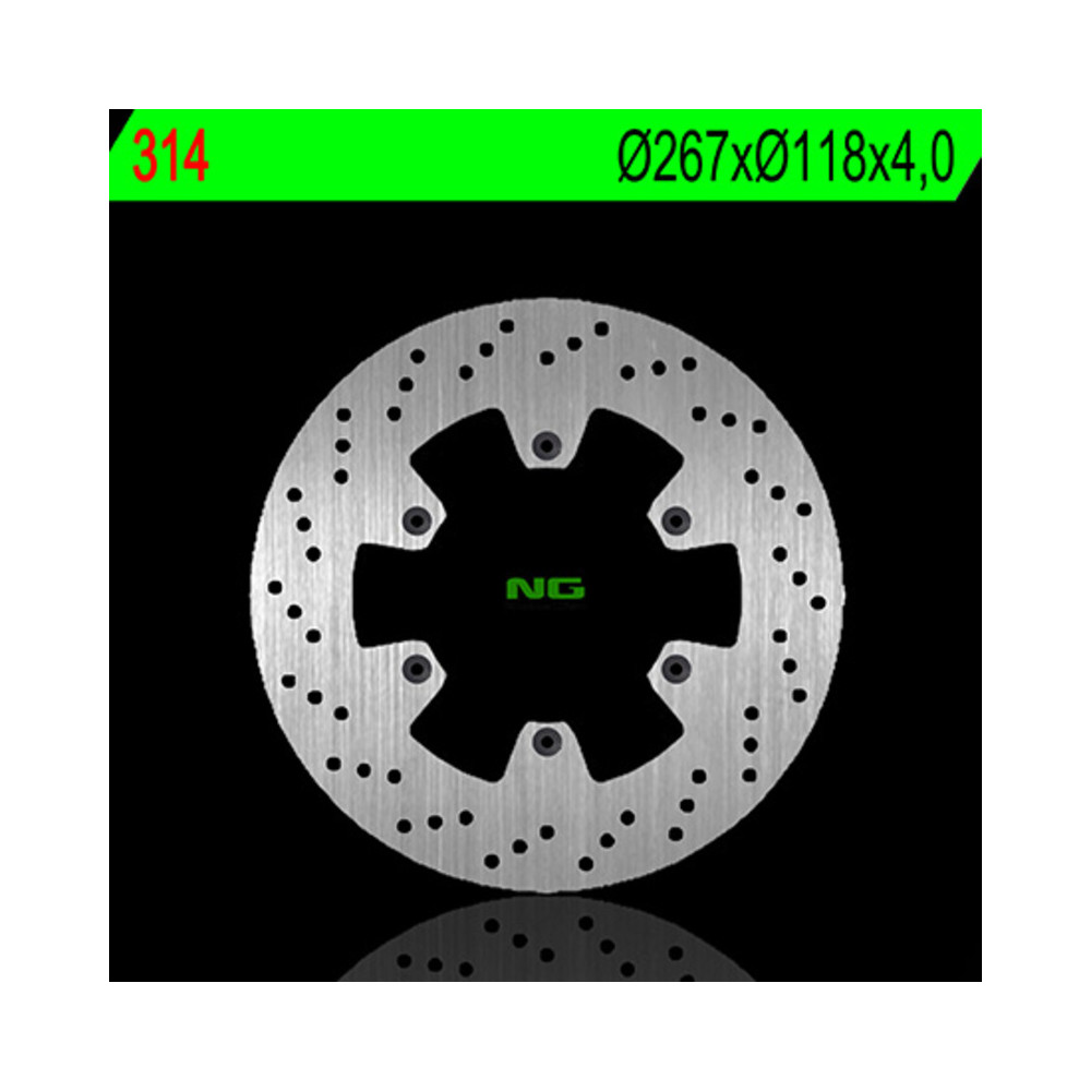 Disque de frein NG BRAKES fixe - 314