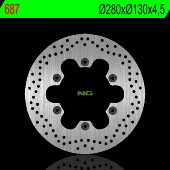 Disque de frein NG BRAKES fixe - 687