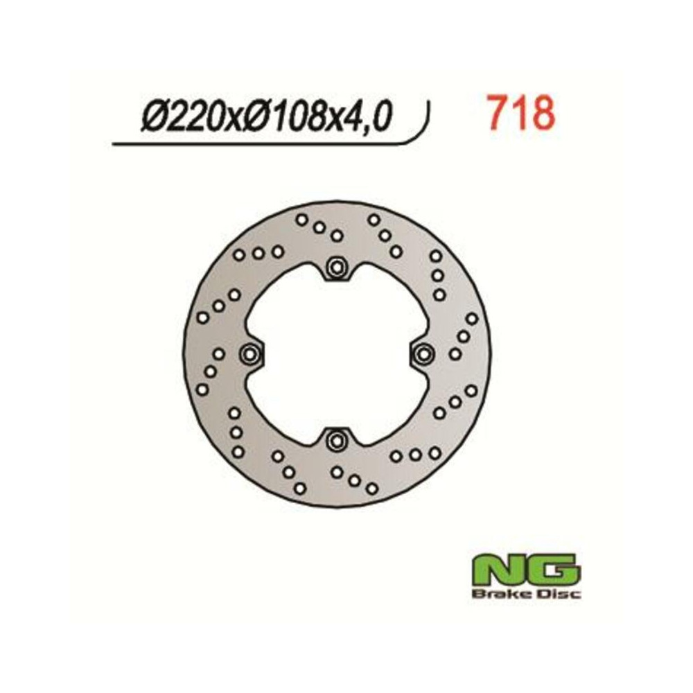 Disque de frein NG BRAKES fixe - 718