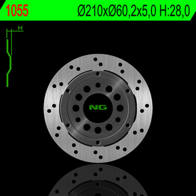 Disque de frein NG BRAKES flottant - 1055