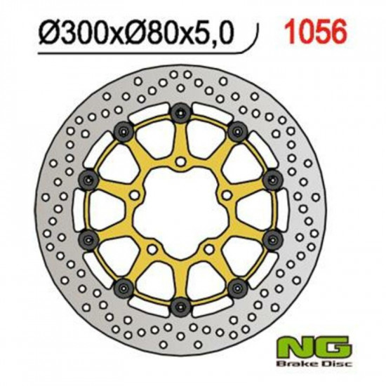 Disque de frein NG BRAKES flottant - 1056