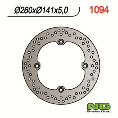 Disque de frein NG BRAKES fixe - 1094