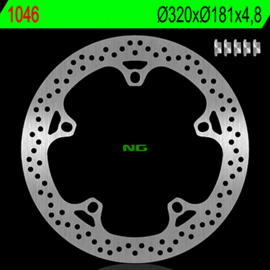 Disque de frein NG BRAKES fixe - 1046