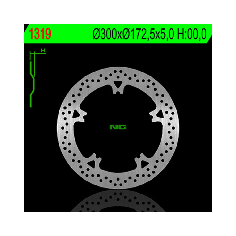 Disque de frein NG BRAKES flottant - 1319