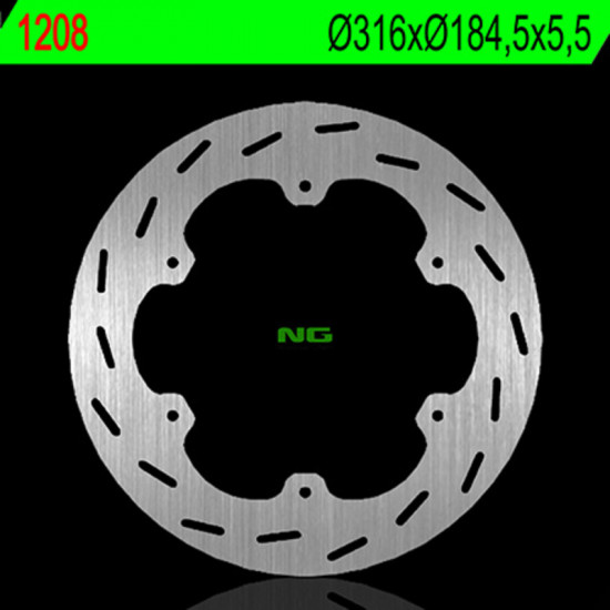 Disque de frein NG BRAKES fixe - 1208