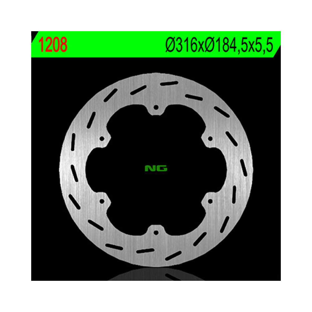 Disque de frein NG BRAKES fixe - 1208