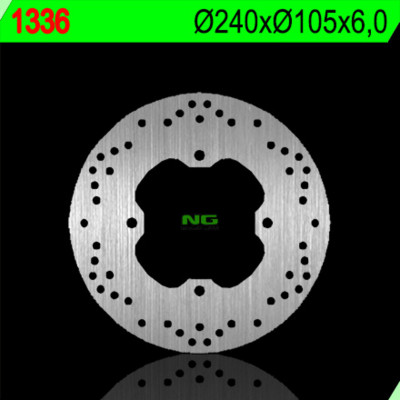 Disque de frein NG BRAKES fixe - 1336