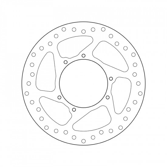 Disque de frein BREMBO Série Oro fixe - 68B407N3