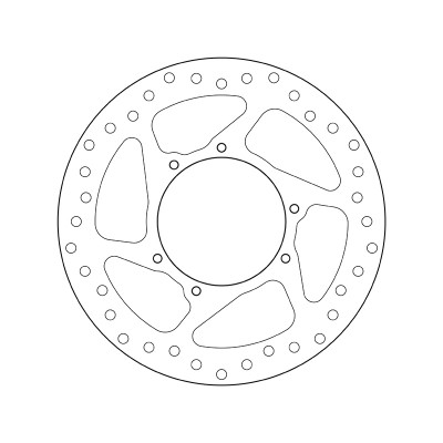 Disque de frein BREMBO Série Oro fixe - 68B407N3