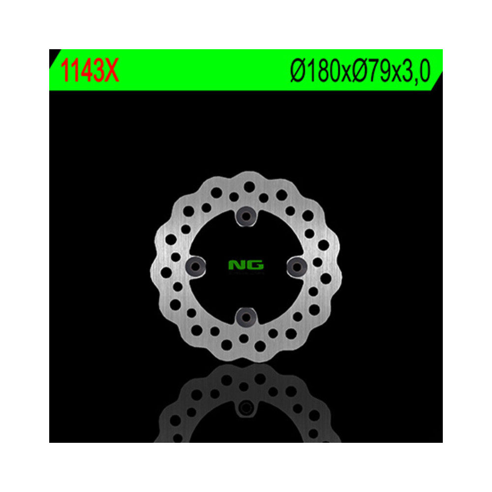 Disque de frein NG BRAKES pétale fixe - 1143X