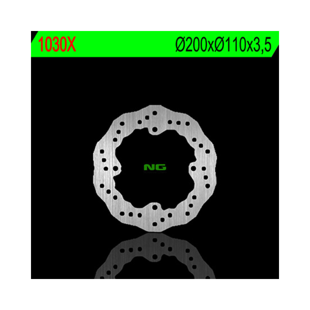 Disque de frein NG BRAKES pétale fixe - 1030X