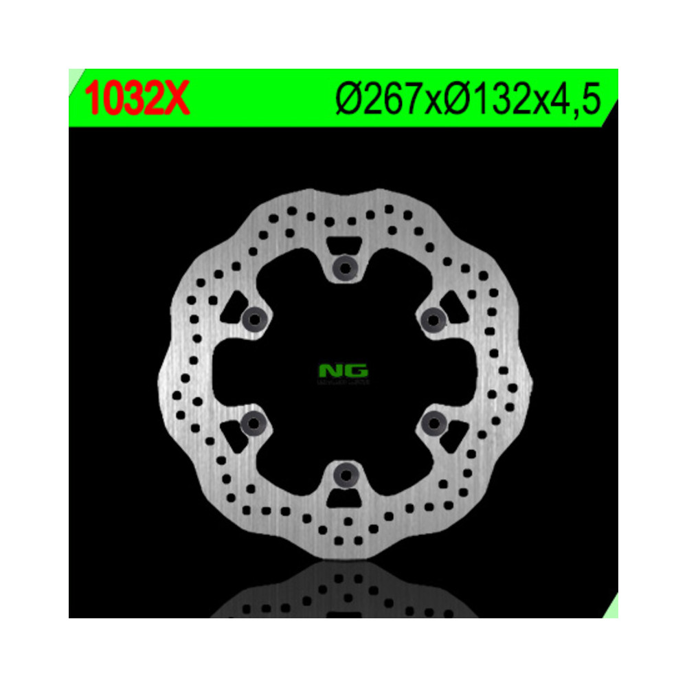 Disque de frein NG BRAKES pétale fixe - 1032X