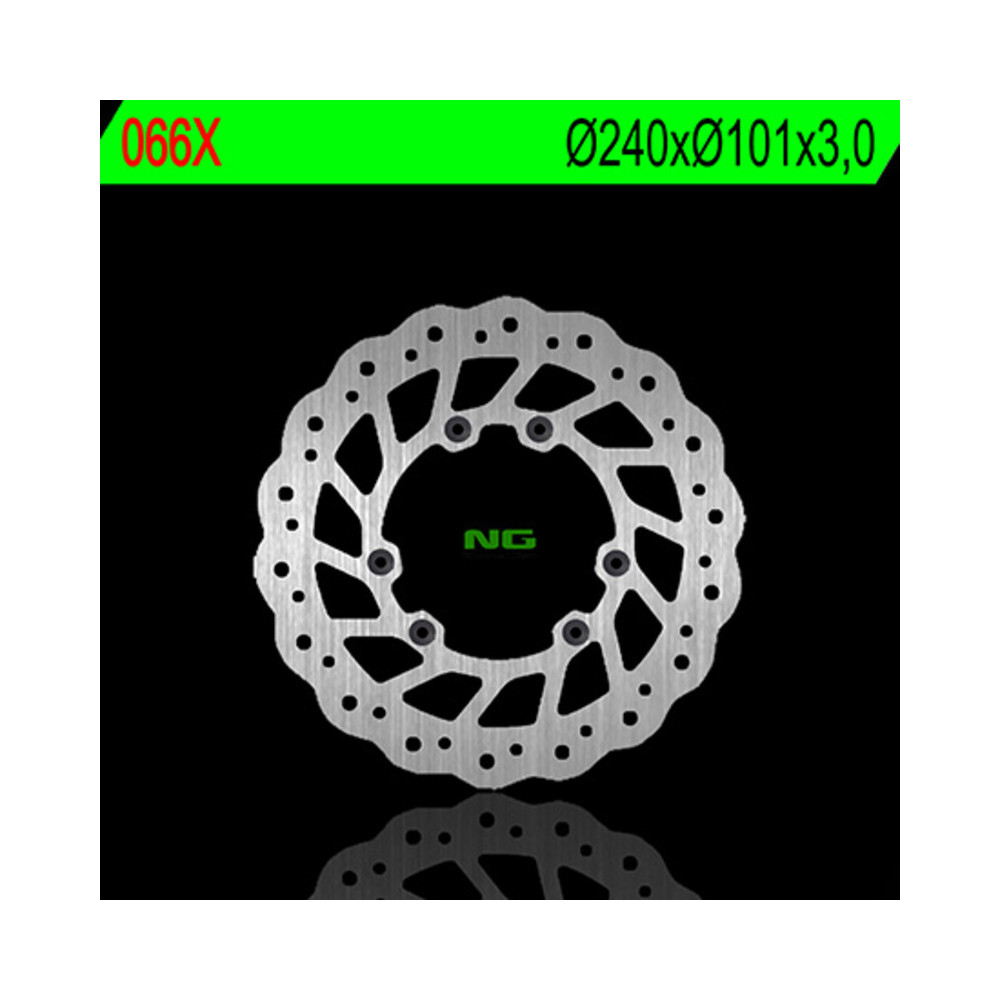 Disque de frein NG BRAKES pétale fixe - 066X