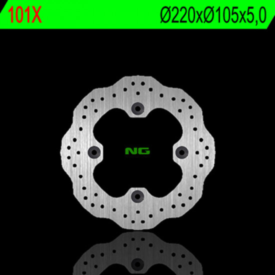 Disque de frein NG BRAKES pétale fixe - 101X