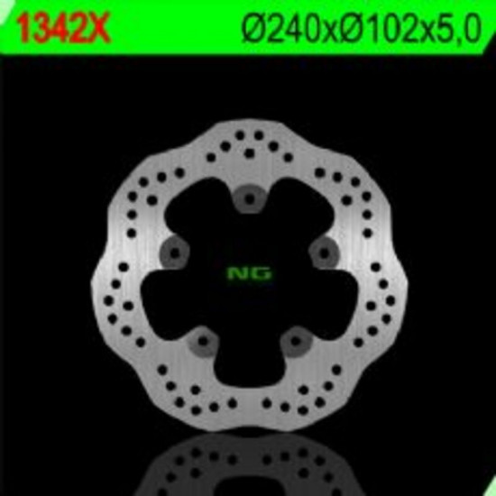 Disque de frein NG BRAKES pétale fixe - 1342X