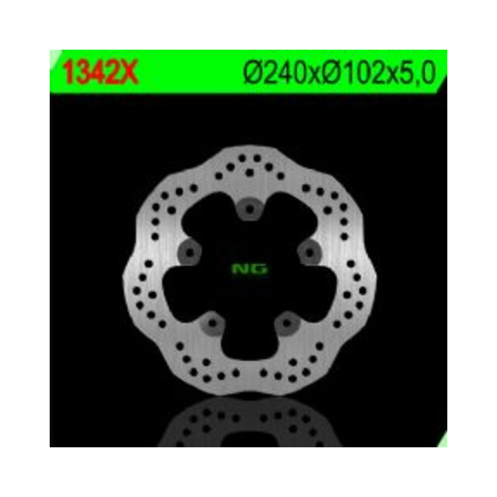 Disque de frein NG BRAKES pétale fixe - 1342X