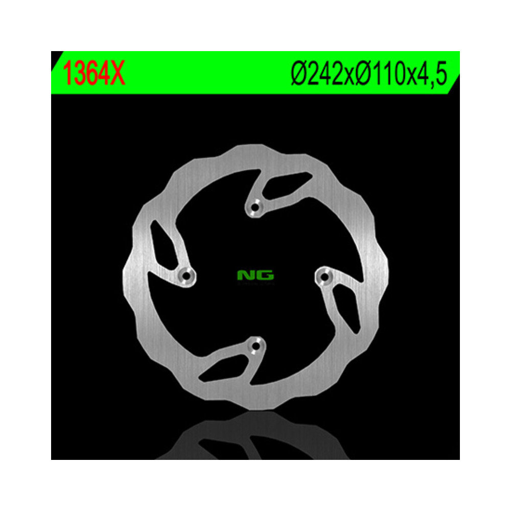 Disque de frein NG BRAKES pétale fixe - 1364X