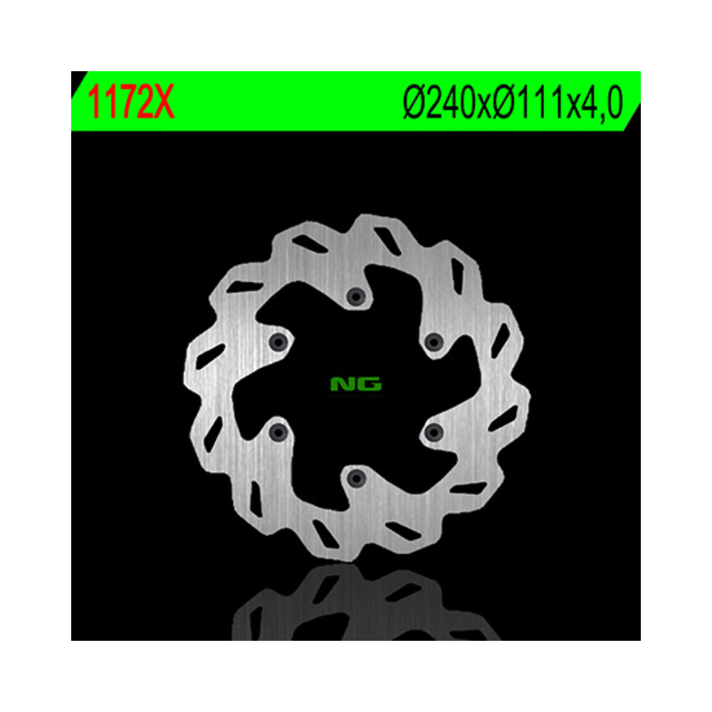 Disque de frein NG BRAKES pétale fixe - 1172X