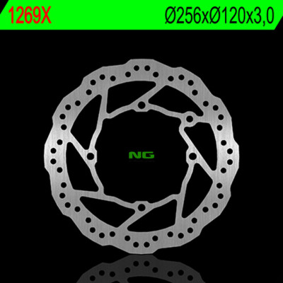 Disque de frein NG BRAKES pétale fixe - 1269X