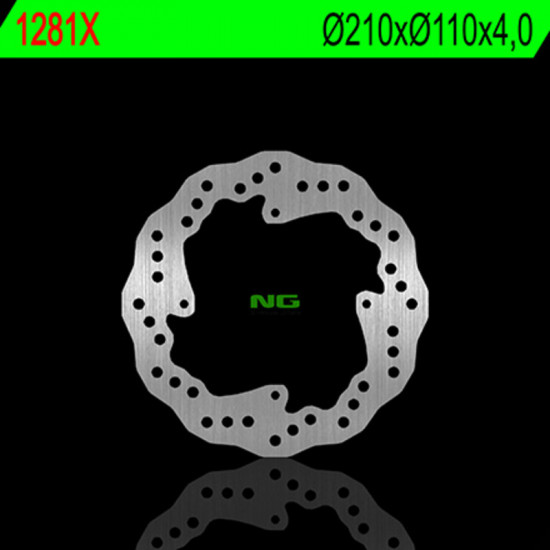 Disque de frein NG BRAKES pétale fixe - 1281X