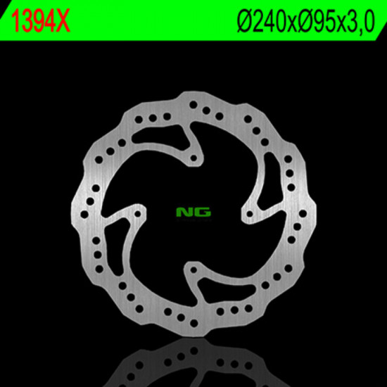 Disque de frein NG BRAKES pétale fixe - 1394X