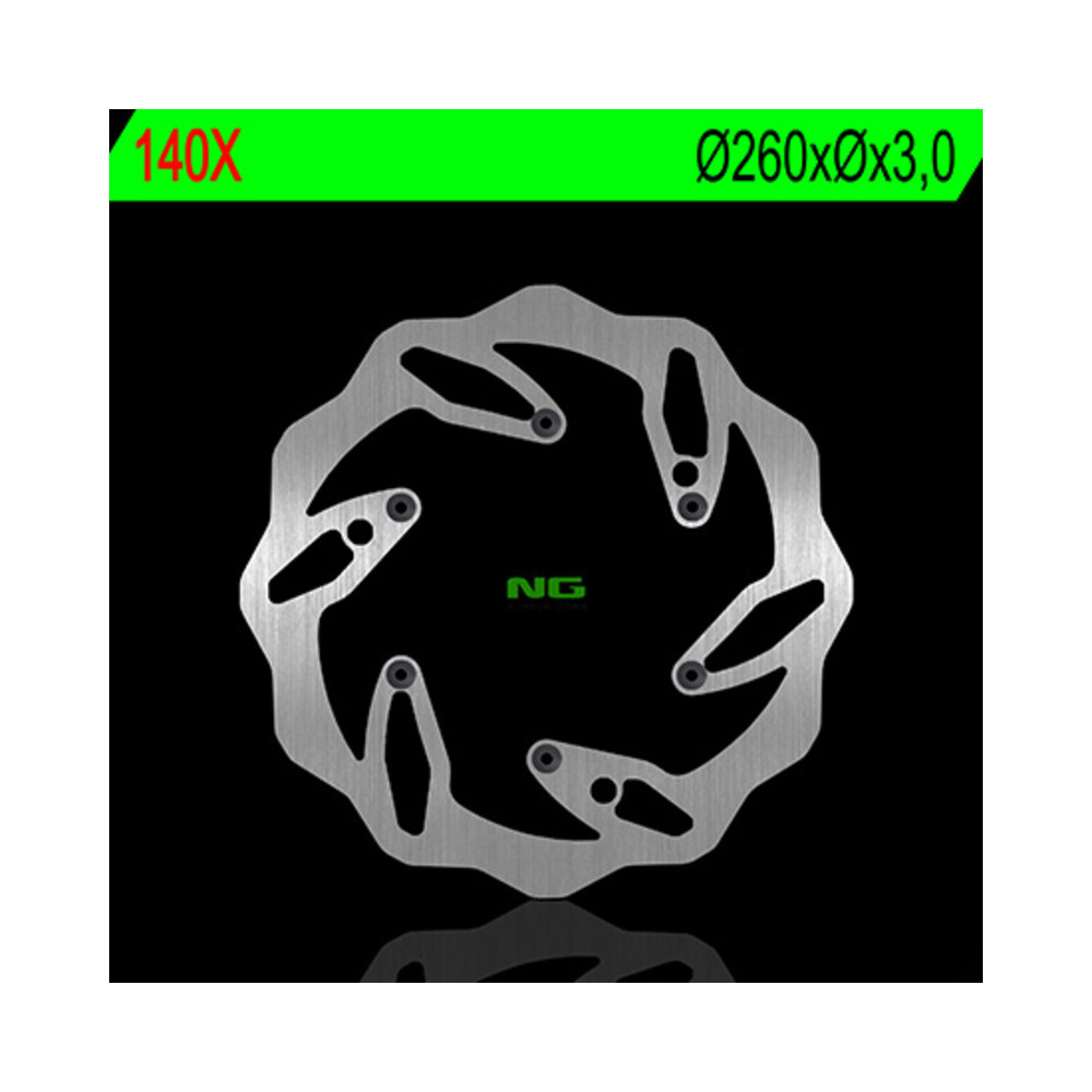 Disque de frein NG BRAKES pétale fixe - 140X