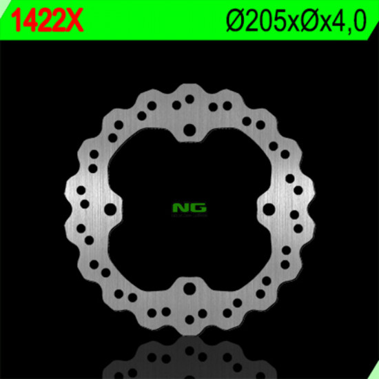 Disque de frein NG BRAKES pétale fixe - 1422X