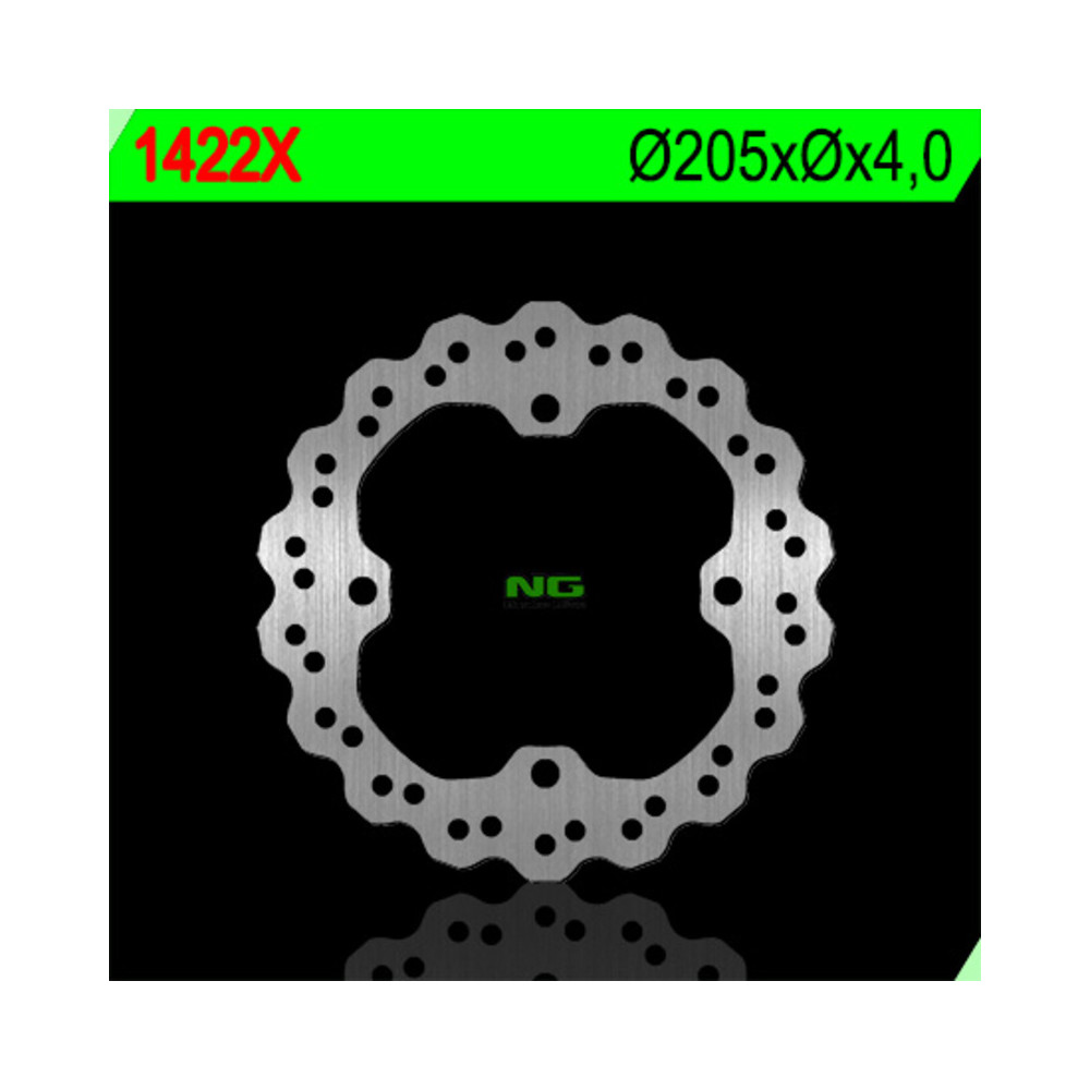 Disque de frein NG BRAKES pétale fixe - 1422X