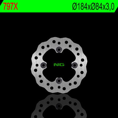 Disque de frein NG BRAKES pétale fixe - 797X