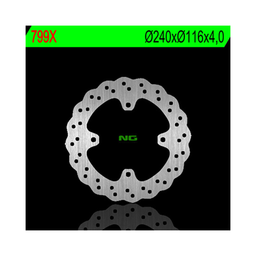 Disque de frein NG BRAKES pétale fixe - 799X