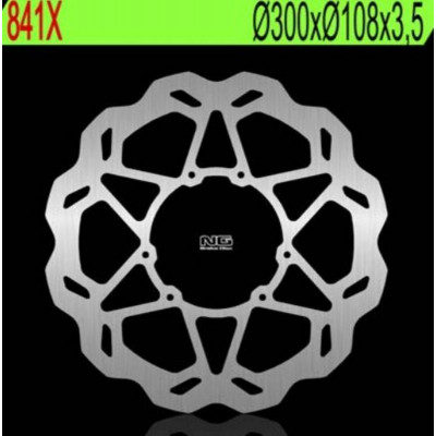 Disque de frein NG BRAKES Pétale fixe - 841X