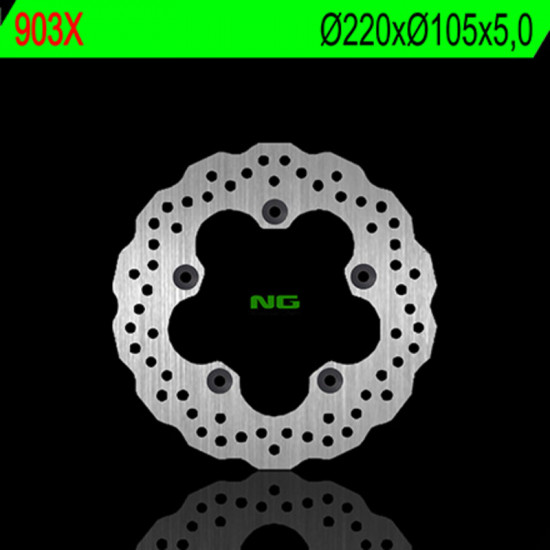 Disque de frein NG BRAKES pétale fixe - 903X