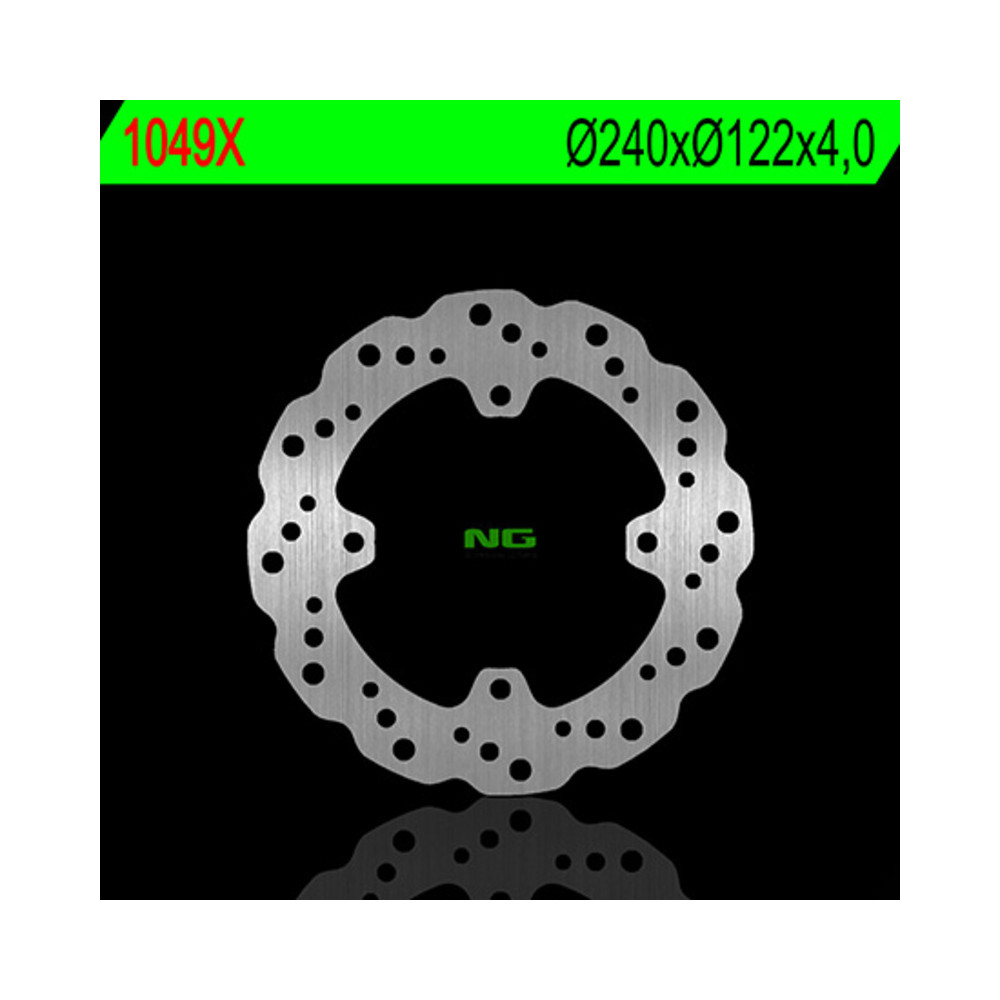 Disque de frein NG BRAKES pétale fixe - 1049X