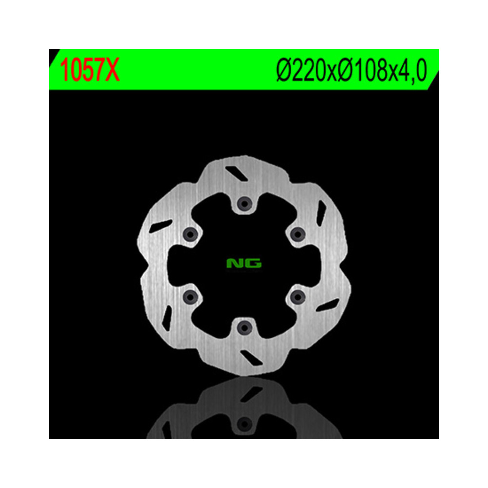 Disque de frein NG BRAKES pétale fixe - 1057X