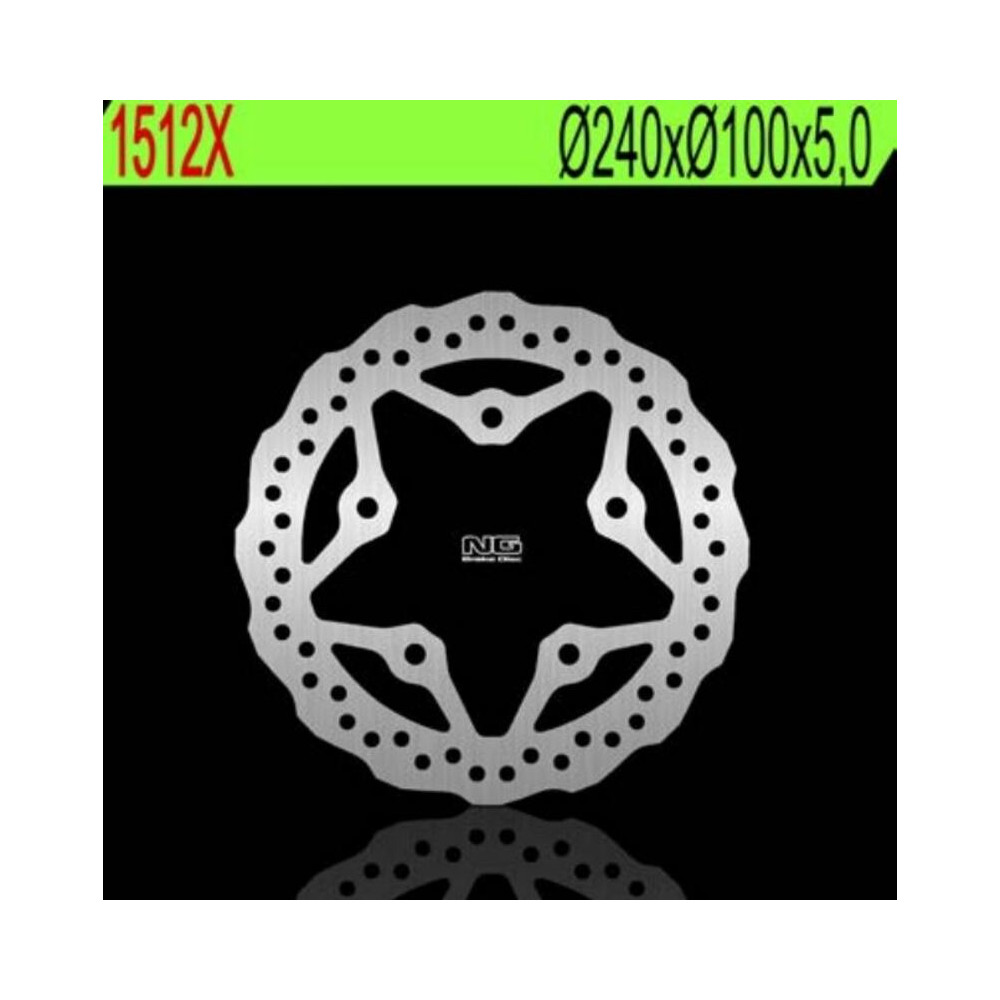 Disque de frein NG BRAKES Pétale fixe - 1512X