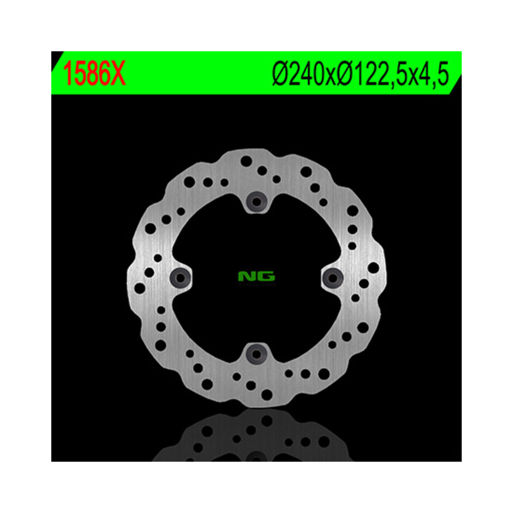 Disque de frein NG BRAKES pétale fixe - 1586X