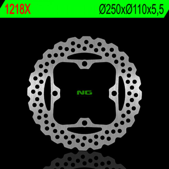 Disque de frein NG BRAKES pétale fixe - 1218X