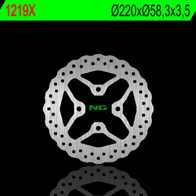 Disque de frein NG BRAKES pétale fixe - 1219X