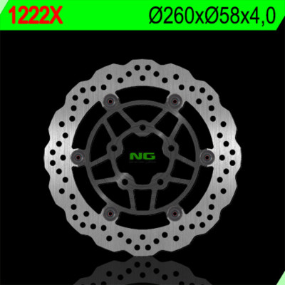 Disque de frein NG BRAKES pétale flottant - 1222X