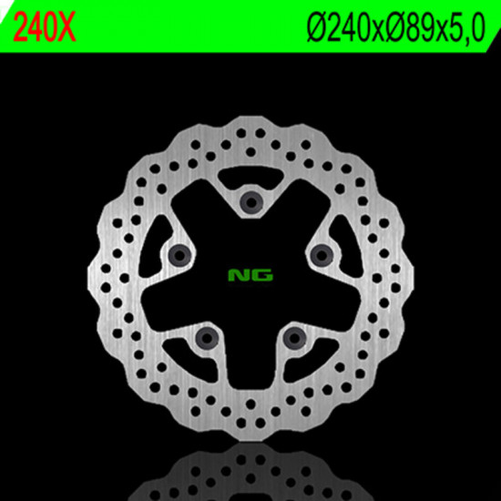 Disque de frein NG BRAKES pétale fixe - 240X