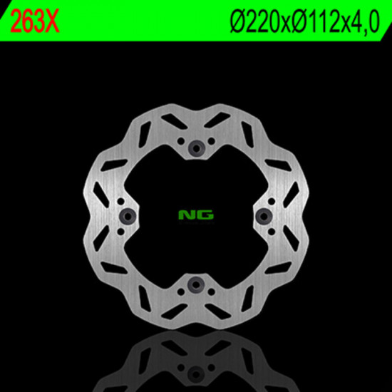 Disque de frein NG BRAKES pétale fixe - 263X