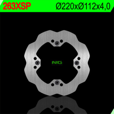 Disque de frein NG BRAKES pétale fixe - 263XSP