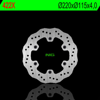 Disque de frein NG BRAKES pétale fixe - 422X