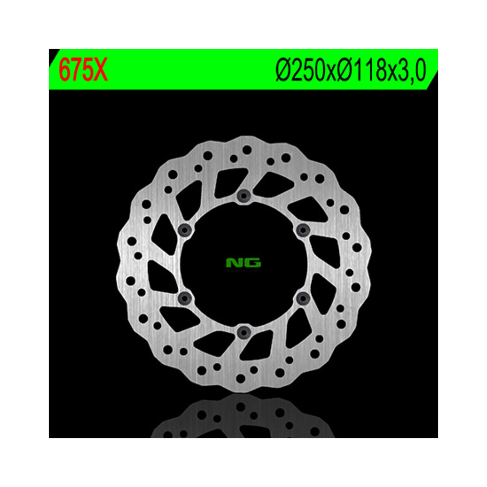 Disque de frein NG BRAKES pétale fixe - 675X