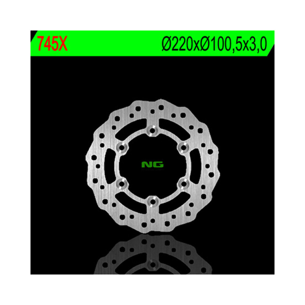 Disque de frein NG BRAKES pétale fixe - 745X