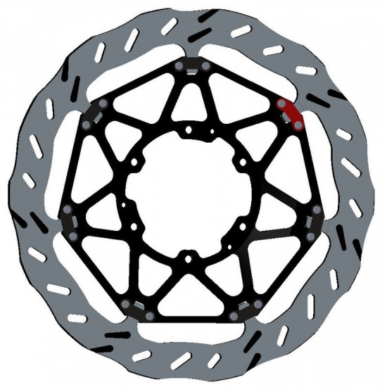 Disque de frein BRAKING Wave flottant - EP098R