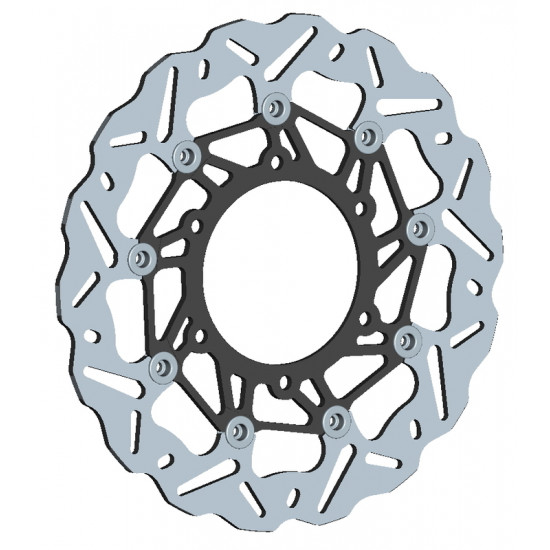 Disque de frein BRAKING Wave flottant - WK142L