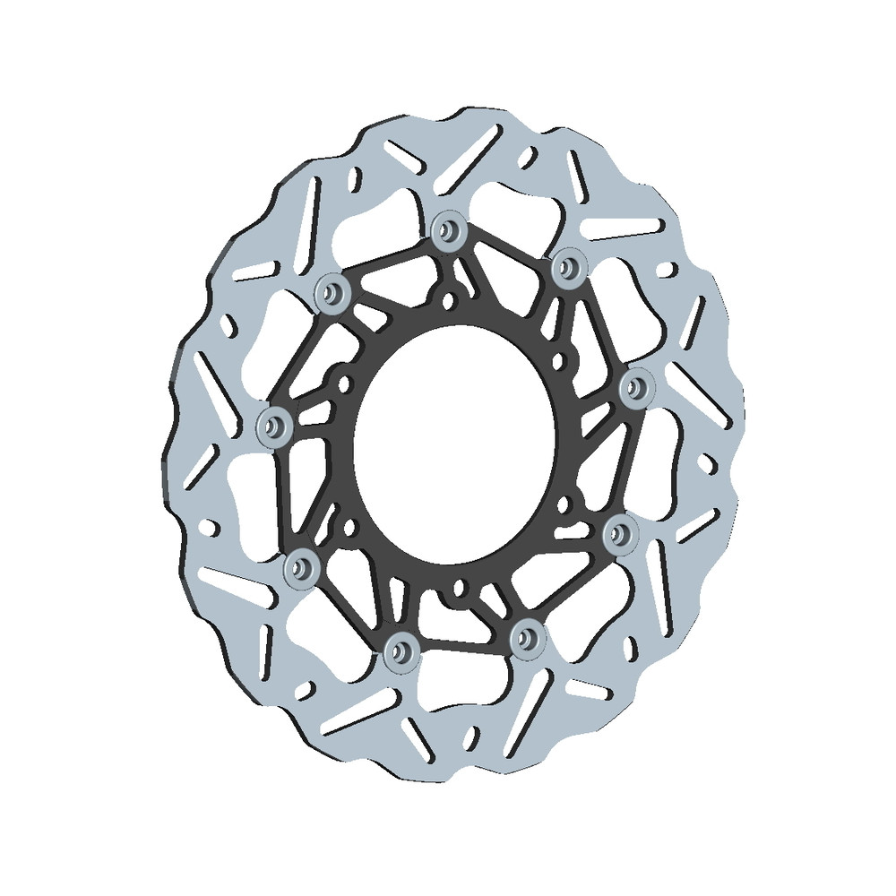 Disque de frein BRAKING Wave flottant - WK142L