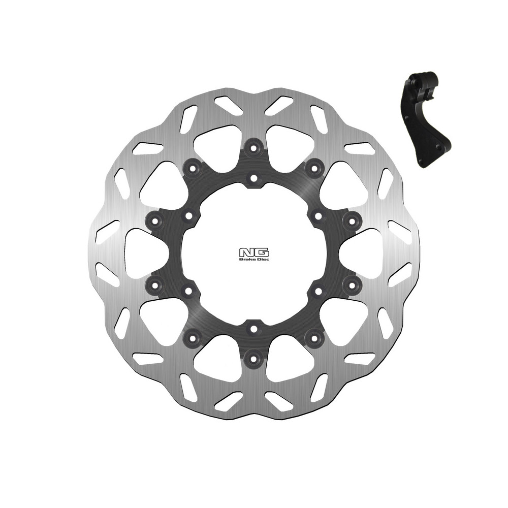 Kit disque de frein Oversize NG BRAKES pétale flottant - 725XK11