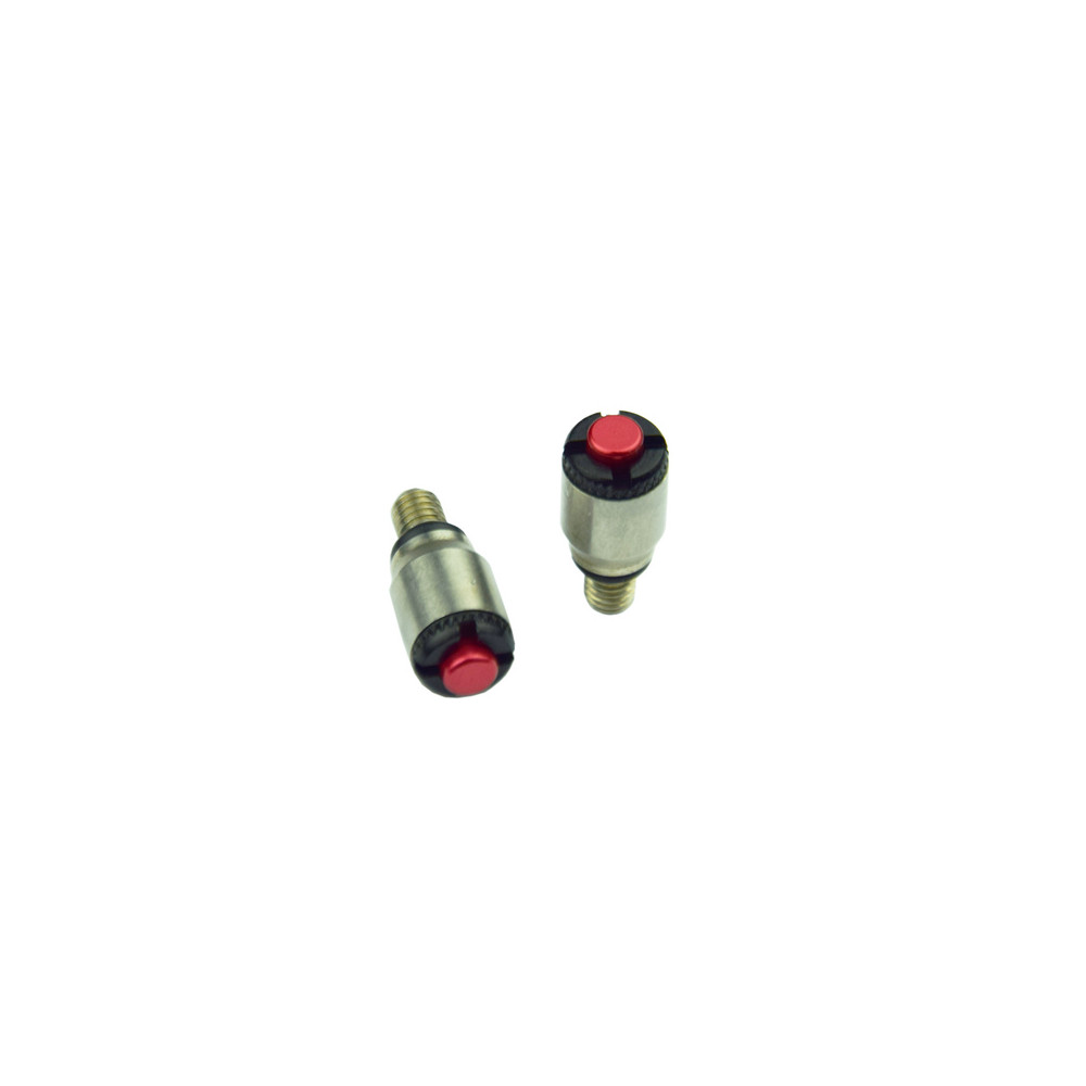 Purgeur de fourche SCAR rouge M5x0,8mm fourches KYB/Showa